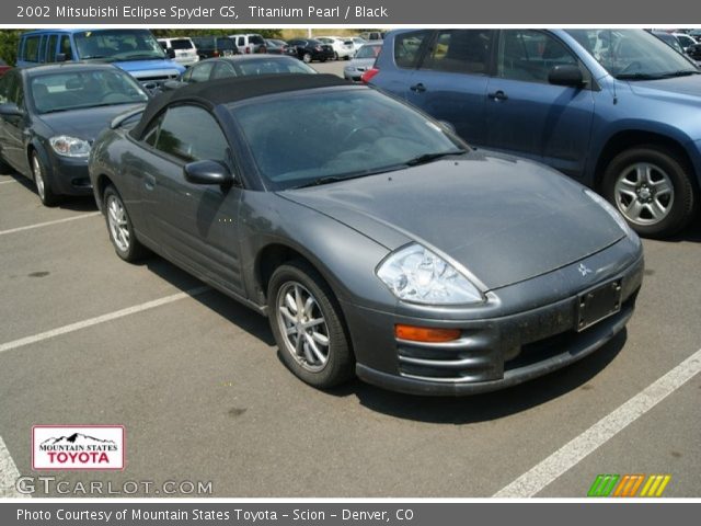 2002 Mitsubishi Eclipse Spyder GS in Titanium Pearl