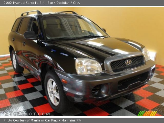 2002 Hyundai Santa Fe 2.4 in Black Obsidian