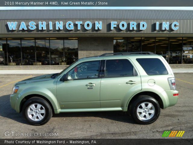 2010 Mercury Mariner I4 4WD in Kiwi Green Metallic