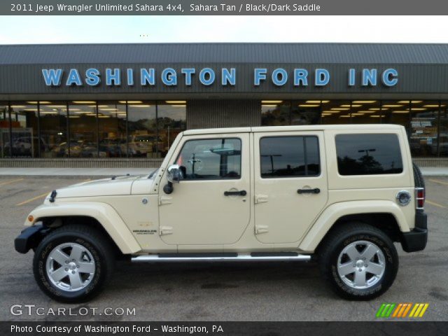 2011 Jeep Wrangler Unlimited Sahara 4x4 in Sahara Tan