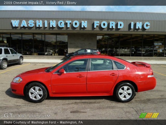 2009 Chevrolet Impala LT in Victory Red