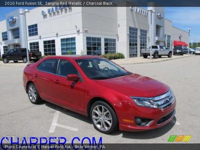 2010 Ford Fusion SE in Sangria Red Metallic