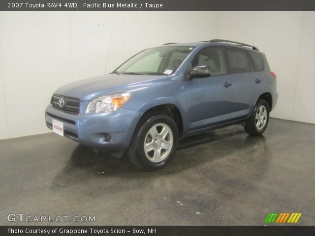 2007 Toyota RAV4 4WD in Pacific Blue Metallic