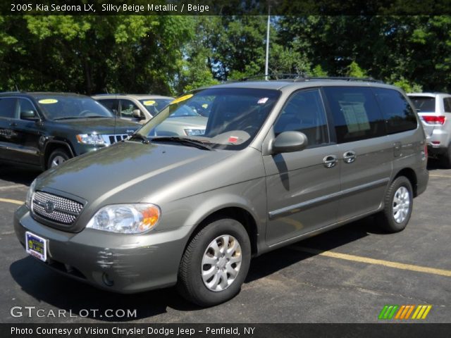 2005 Kia Sedona LX in Silky Beige Metallic