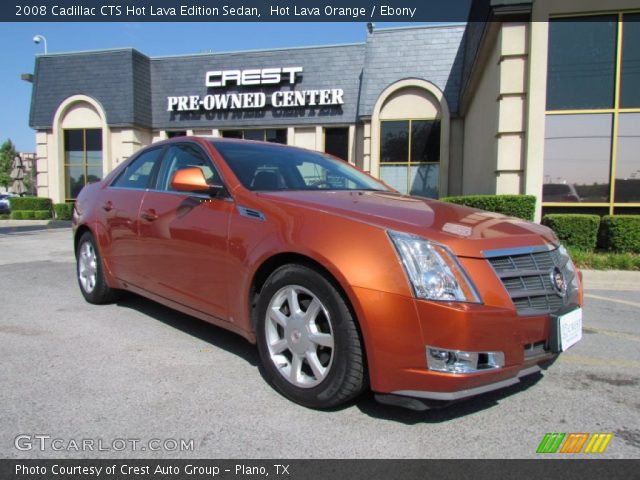 2008 Cadillac CTS Hot Lava Edition Sedan in Hot Lava Orange