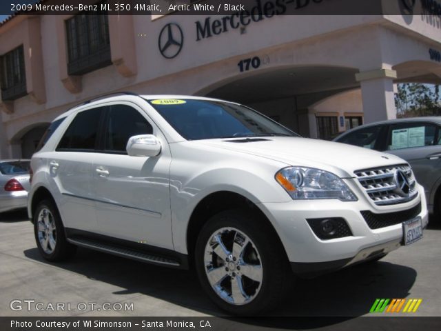 2009 Mercedes-Benz ML 350 4Matic in Arctic White