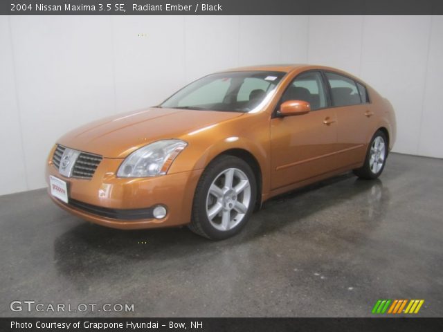 2004 Nissan Maxima 3.5 SE in Radiant Ember