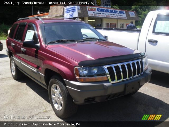 2001 Jeep Grand Cherokee Laredo 4x4 in Sienna Pearl