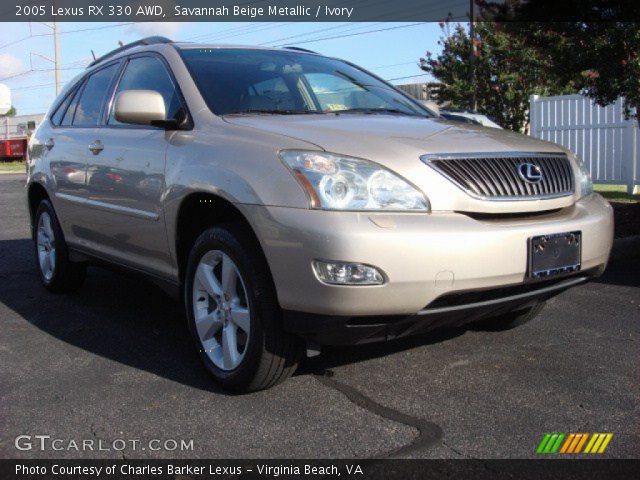 2005 Lexus RX 330 AWD in Savannah Beige Metallic
