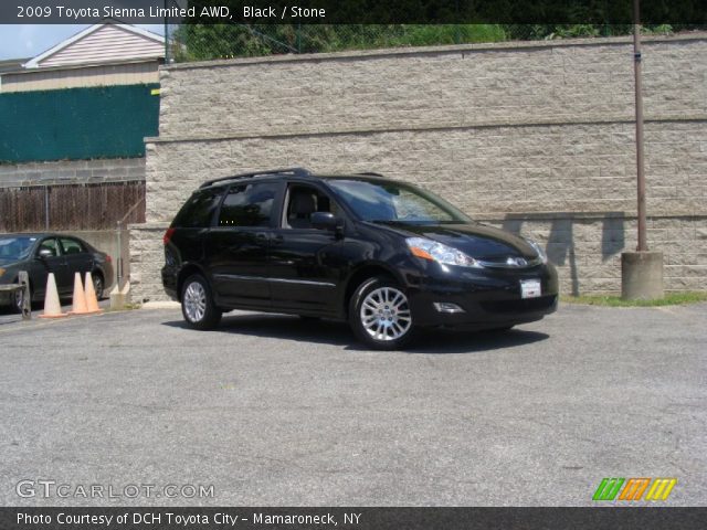 2009 Toyota Sienna Limited AWD in Black