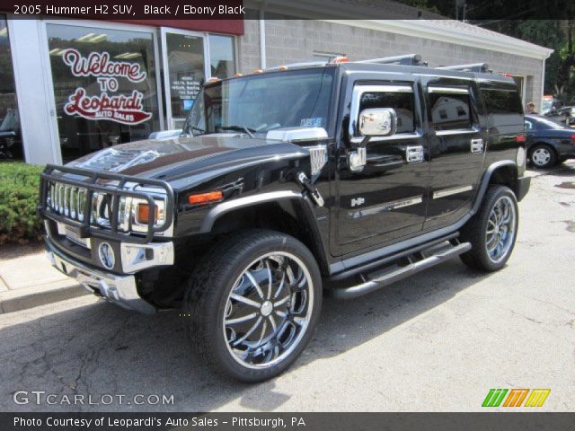 2005 Hummer H2 SUV in Black