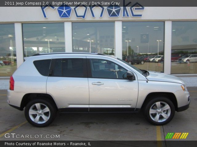 2011 Jeep Compass 2.0 in Bright Silver Metallic