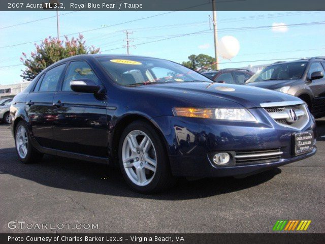 2007 Acura TL 3.2 in Royal Blue Pearl