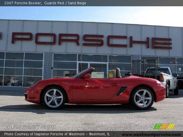 2007 Porsche Boxster  in Guards Red