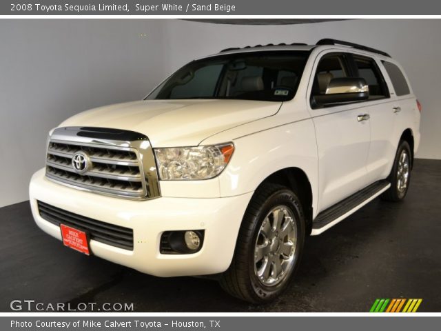 2008 Toyota Sequoia Limited in Super White