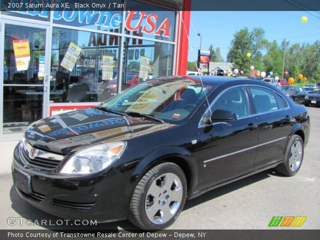 2007 Saturn Aura XE in Black Onyx