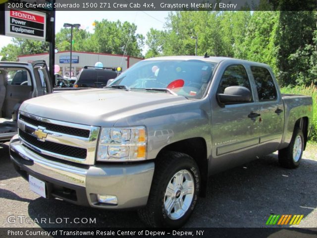 2008 Chevrolet Silverado 1500 Z71 Crew Cab 4x4 in Graystone Metallic