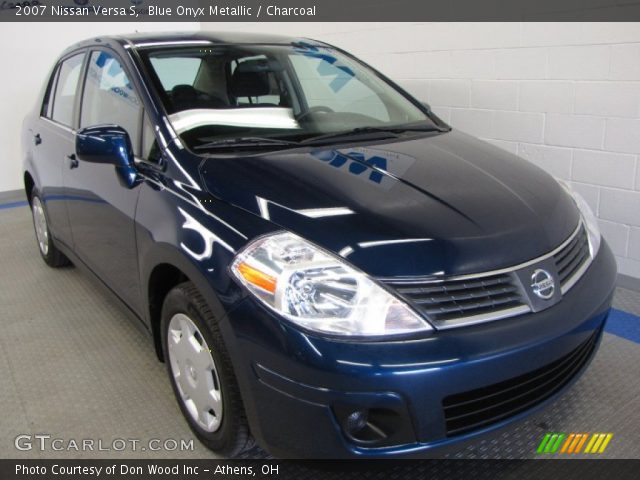 2007 Nissan Versa S in Blue Onyx Metallic