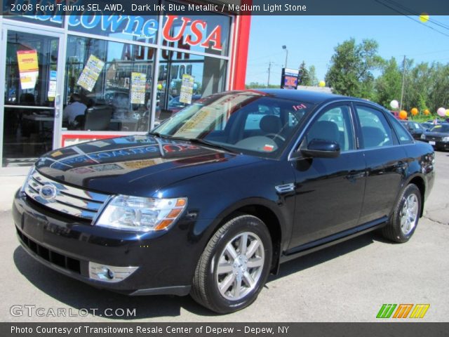 2008 Ford Taurus SEL AWD in Dark Ink Blue Metallic
