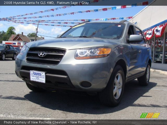 2008 Hyundai Santa Fe GLS 4WD in Platinum Sage