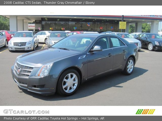 2008 Cadillac CTS Sedan in Thunder Gray Chromaflair