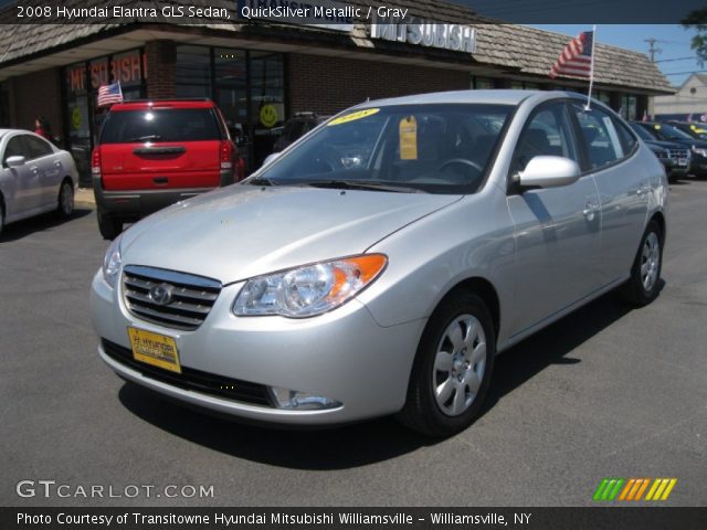 2008 Hyundai Elantra GLS Sedan in QuickSilver Metallic