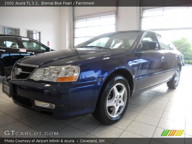 2002 Acura TL 3.2 in Eternal Blue Pearl