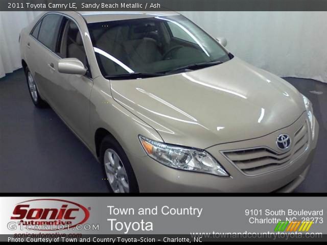 2011 Toyota Camry LE in Sandy Beach Metallic