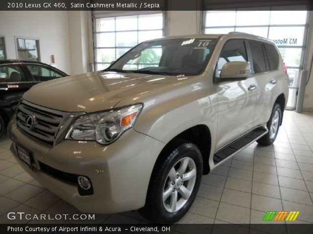 2010 Lexus GX 460 in Satin Cashmere Metallic