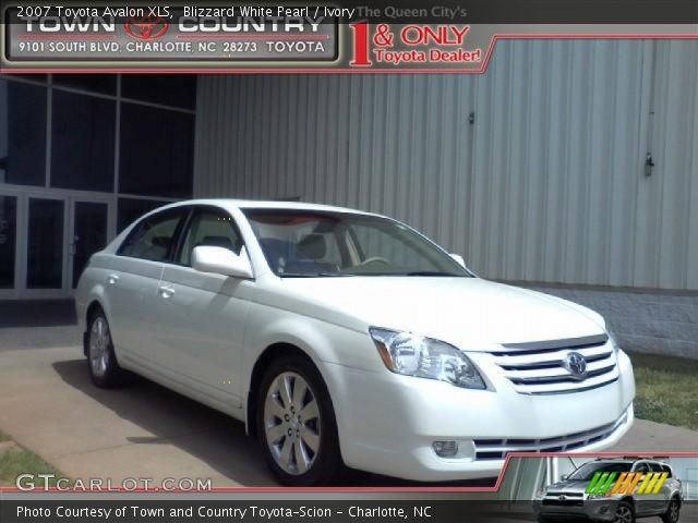 2007 Toyota Avalon XLS in Blizzard White Pearl