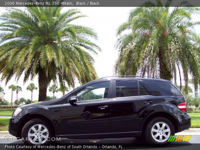 2006 Mercedes-Benz ML 350 4Matic in Black