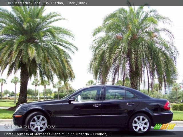 2007 Mercedes-Benz E 350 Sedan in Black