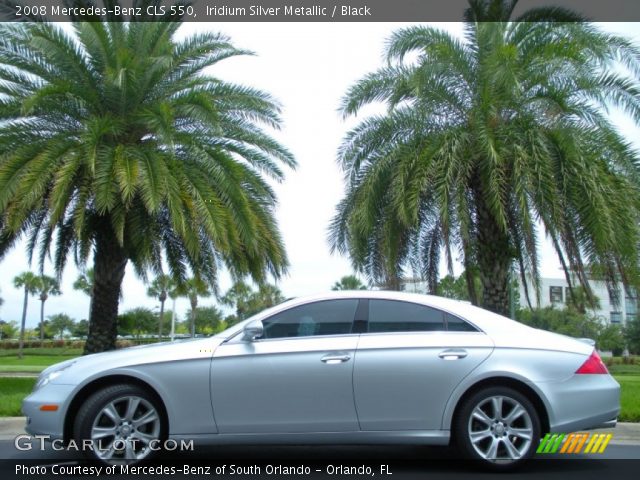 2008 Mercedes-Benz CLS 550 in Iridium Silver Metallic