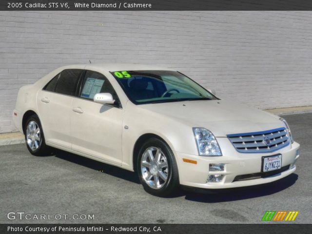 2005 Cadillac STS V6 in White Diamond