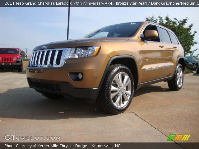 2011 Jeep Grand Cherokee Laredo X 70th Anniversary 4x4 in Bronze Star Pearl