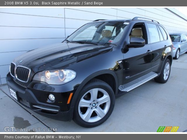2008 BMW X5 3.0si in Black Sapphire Metallic