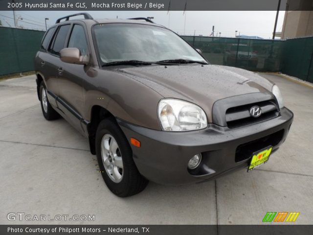 2005 Hyundai Santa Fe GLS in Mocha Frost Beige