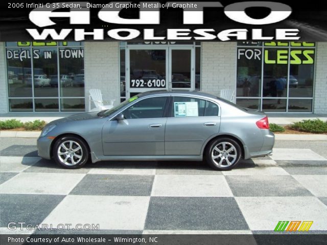 2006 Infiniti G 35 Sedan in Diamond Graphite Metallic