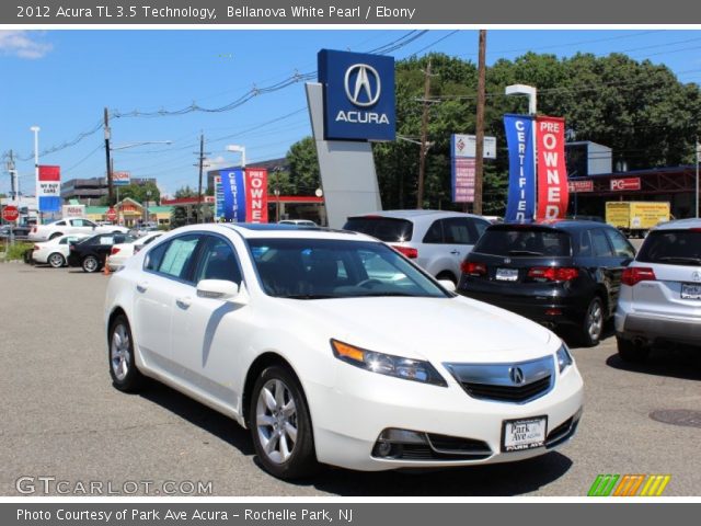 2012 Acura TL 3.5 Technology in Bellanova White Pearl