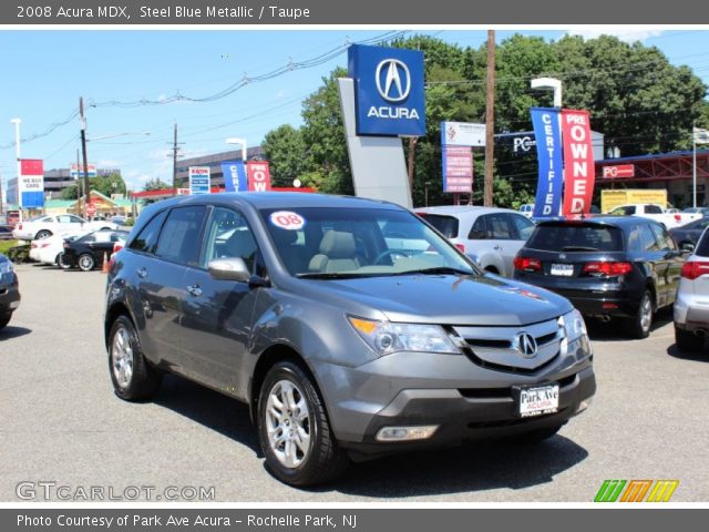 2008 Acura MDX  in Steel Blue Metallic