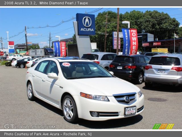 2008 Acura TL 3.2 in White Diamond Pearl