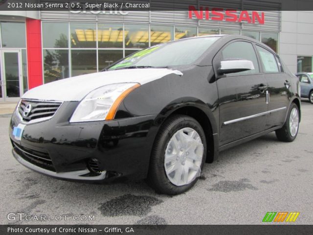 2012 Nissan Sentra 2.0 S in Super Black