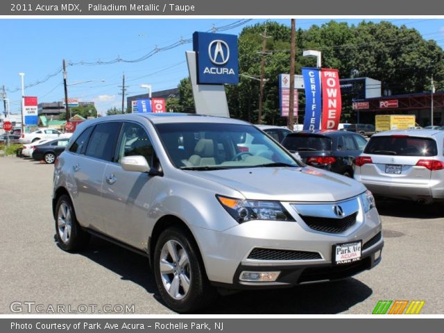 2011 Acura MDX  in Palladium Metallic