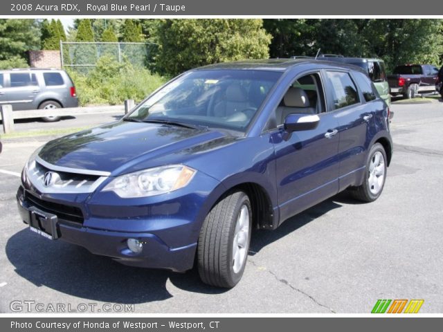 2008 Acura RDX  in Royal Blue Pearl
