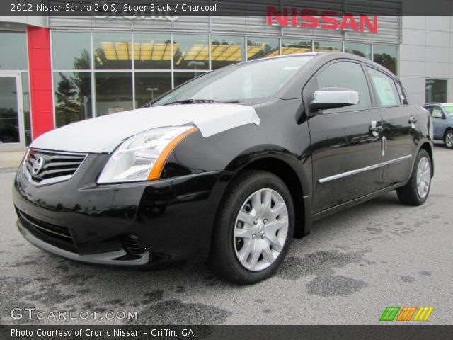 2012 Nissan Sentra 2.0 S in Super Black