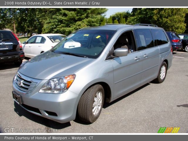2008 Honda Odyssey EX-L in Slate Green Metallic