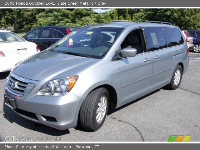 2008 Honda Odyssey EX-L in Slate Green Metallic