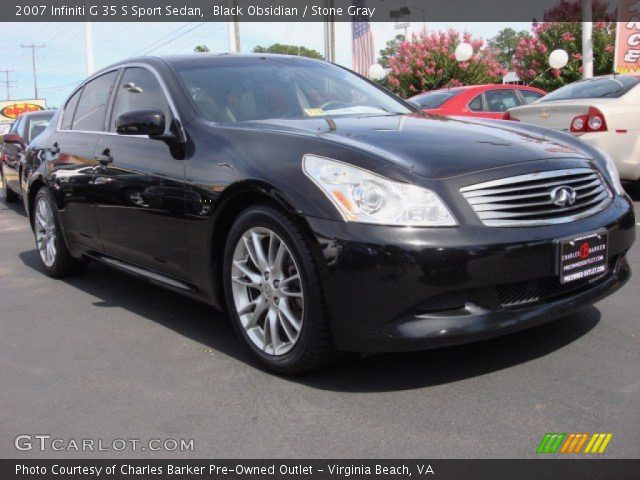 2007 Infiniti G 35 S Sport Sedan in Black Obsidian