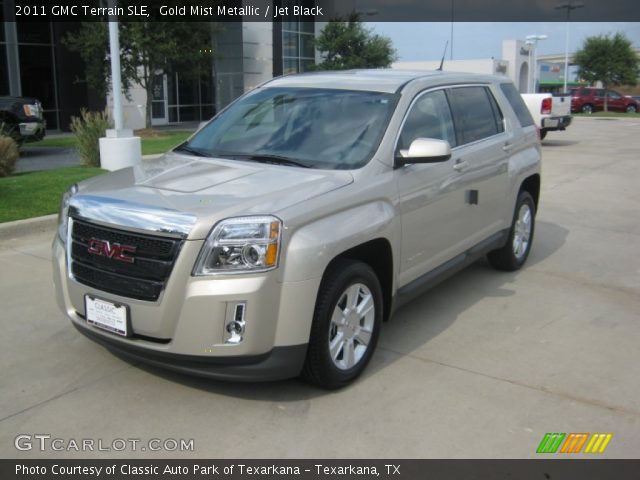 2011 GMC Terrain SLE in Gold Mist Metallic