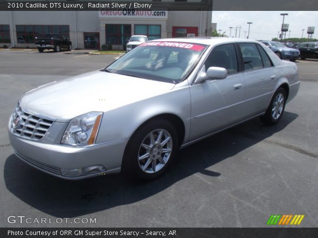 2010 Cadillac DTS Luxury in Radiant Silver